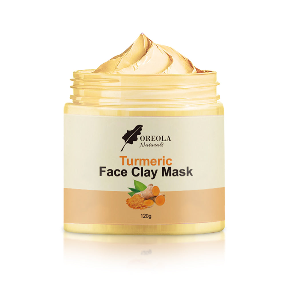 Turmeric Clay Brightening Face Mask 120g