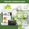 Moringa Herbal Soap infused with Neem, Coconut Oil, Turmeric and Aloe Vera 100g  (1bar)