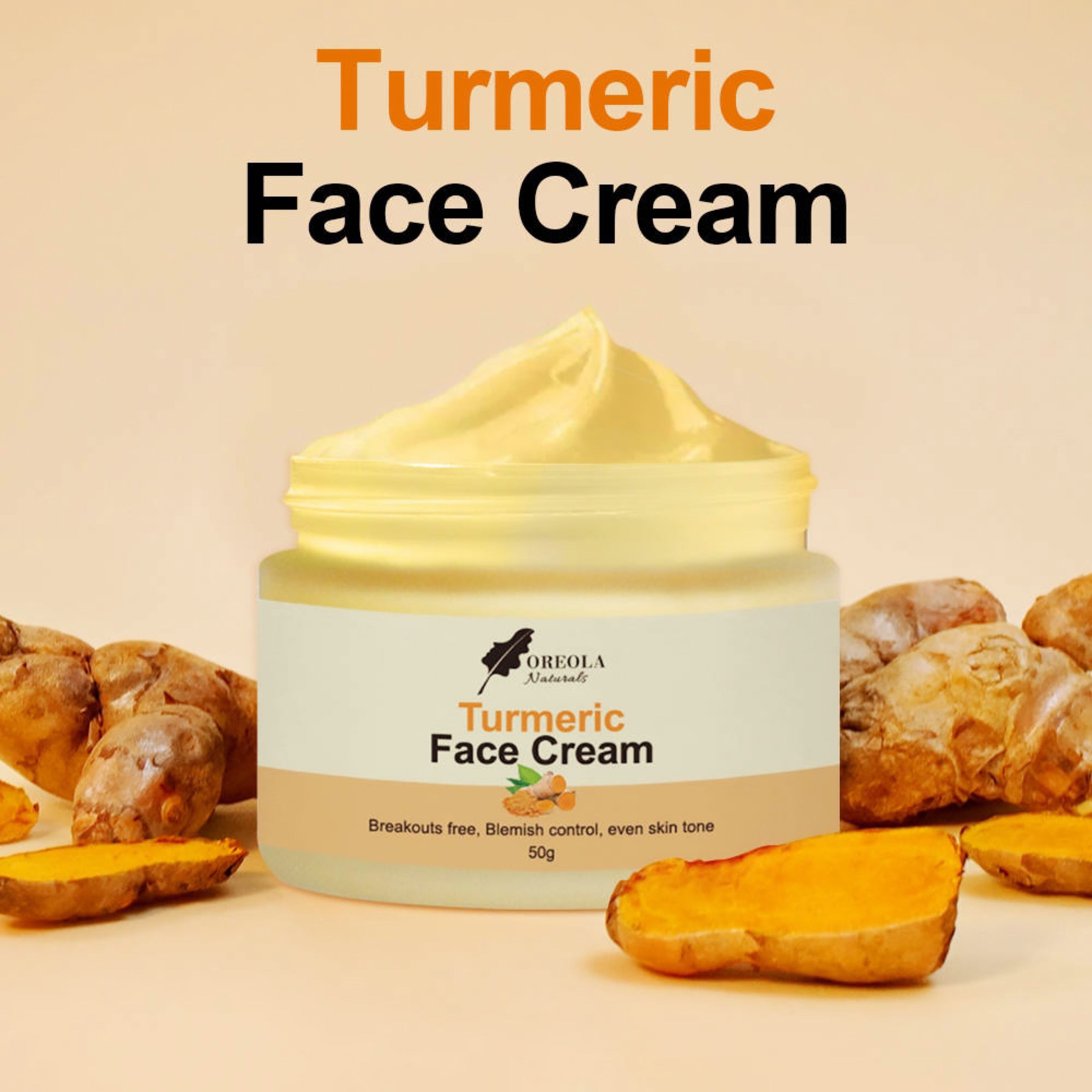 Turmeric Brightening Face Cream 50g