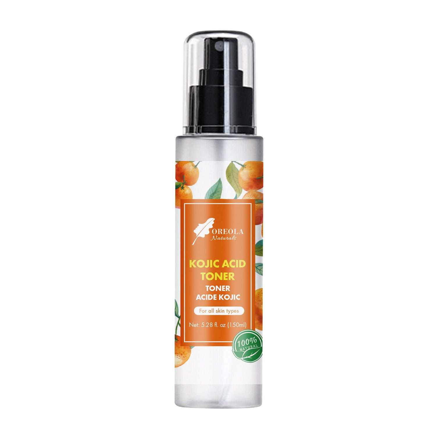 Kojic Acid Face Toner, Moisturizing, Refreshing, Hydrating Face Toner Suitable for All Skin Types 150ml.