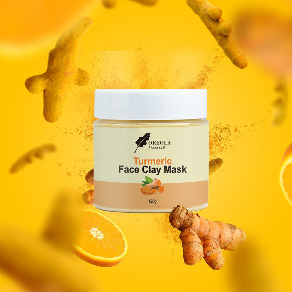 Turmeric Clay Brightening Face Mask 120g