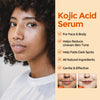 Kojic acid Serum 30ml For Brightening, Moisturizing, Dark Spot, Blemish Control by Oreola Naturals.