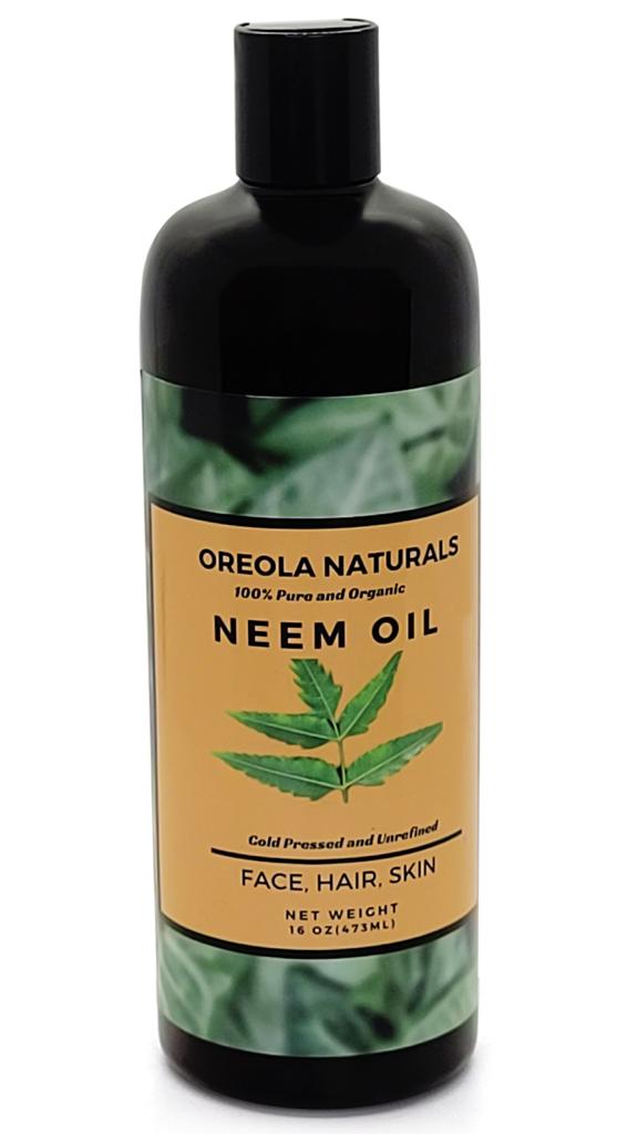 Neem Oil 100% Pure and Natural 16oz