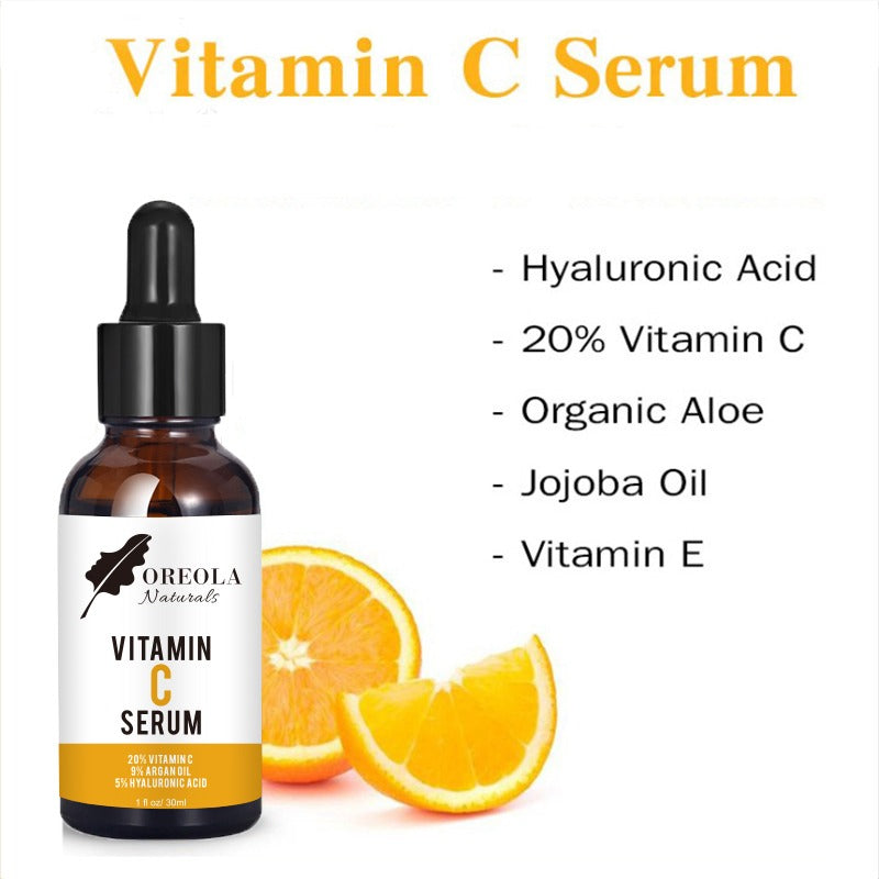 Vitamin C Serum infused with Argan and Hyaluronic Acid 1oz