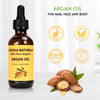 Jojoba Oil and Argan Oil, Pure and Organic Oil 2-in-1 Pack 2oz/60ml